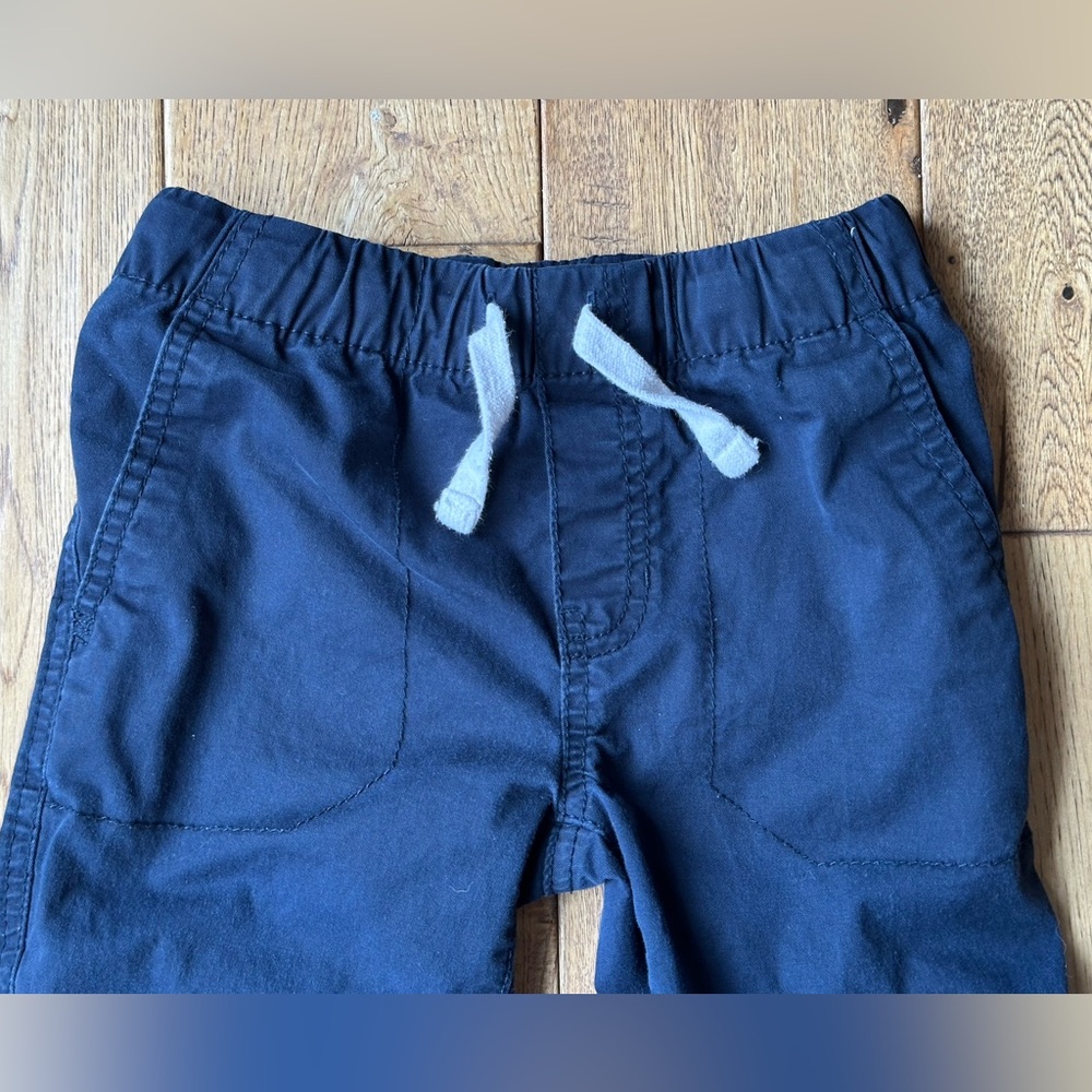 Cat & Jack Stretch Straight Fit Pull-On Pants Navy size 4 - Picture 6 of 6